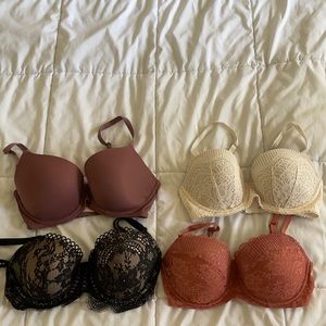 Victoria secret bundle of 4 bras